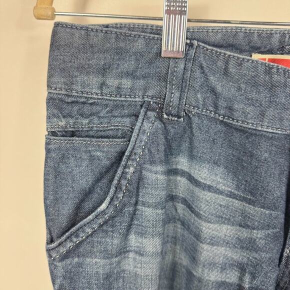 GAP Jeans Women's Dark Wash Flare Leg Jeans Size 4 Y2K Jeans 00s - Picture 5 of 10